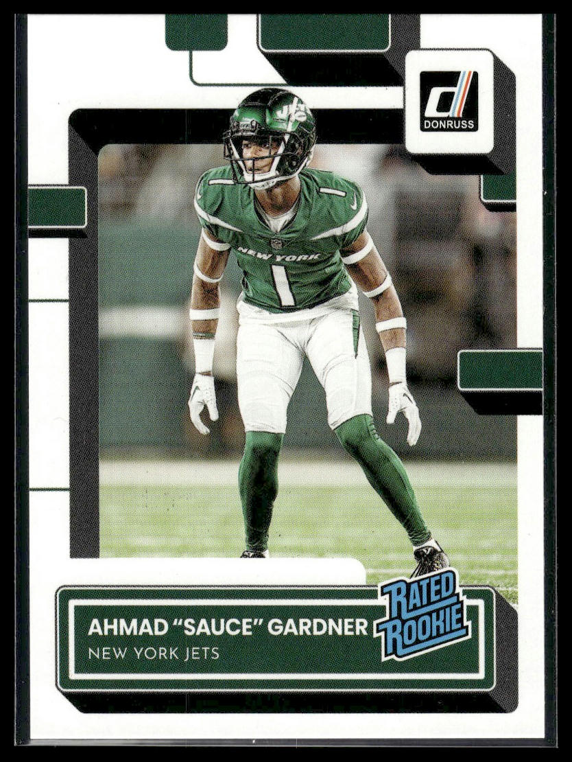 2022 Donruss #328 Ahmad "Sauce" Gardner