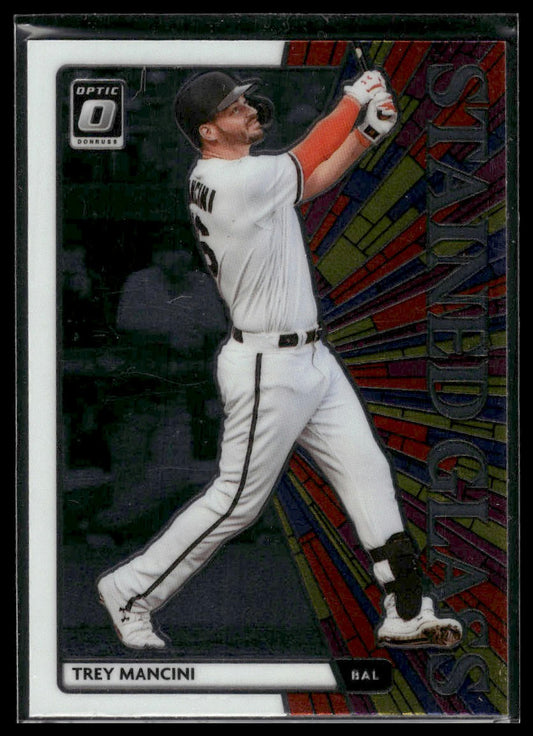 2020 Donruss Optic #SG-3 Trey Mancini Stained Glass