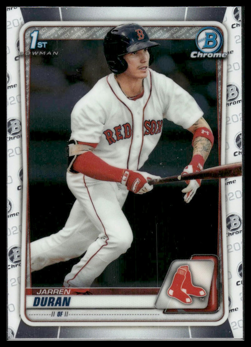 2020 Bowman #BCP-144 Jarren Duran Chrome Prospects