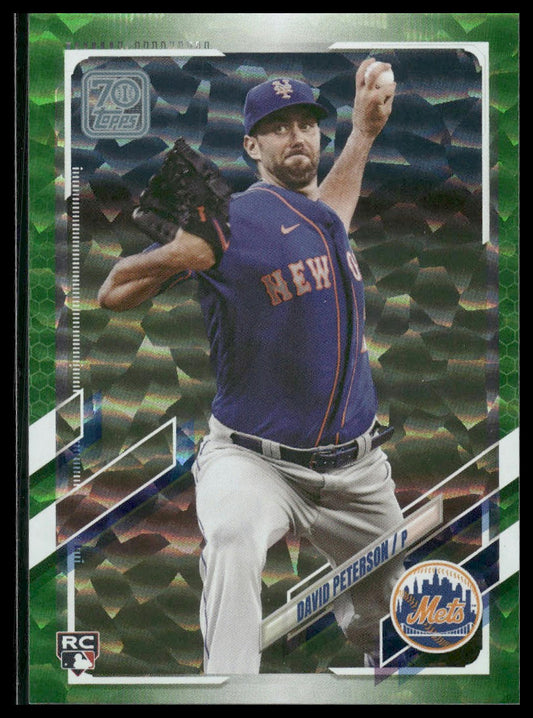 2021 Topps #78 David Peterson Green #/499