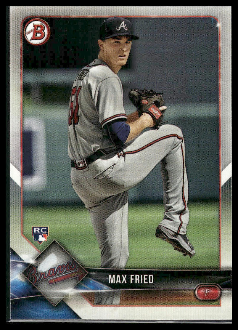2018 Bowman #90 Max Fried