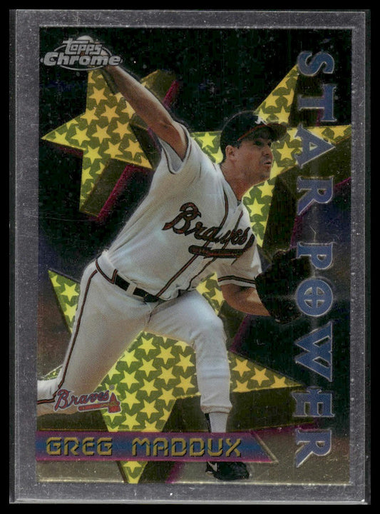 1996 Topps Chrome #3 Greg Maddux