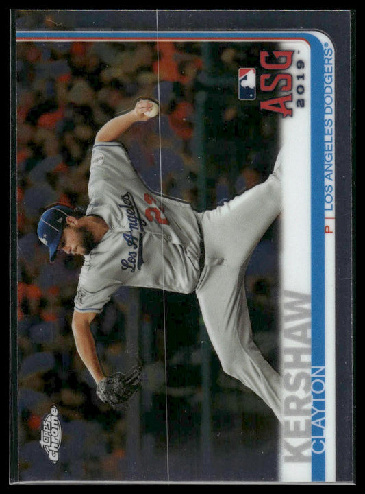 2019 Topps Chrome Update #91 Clayton Kershaw