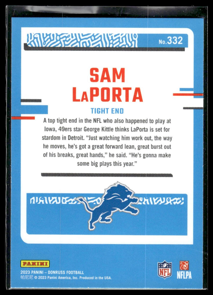 2023 Donruss #332 Sam LaPorta