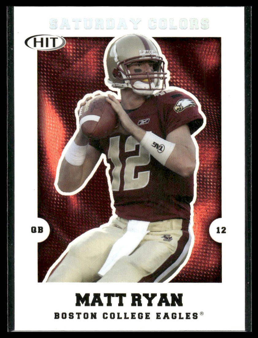 2008 SAGE HIT #S-1 Matt Ryan Saturday Colors