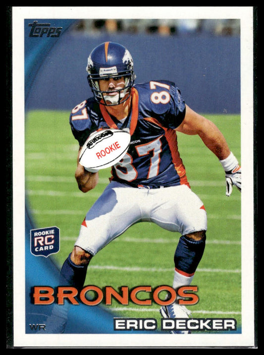 2010 Topps #258 Eric Decker