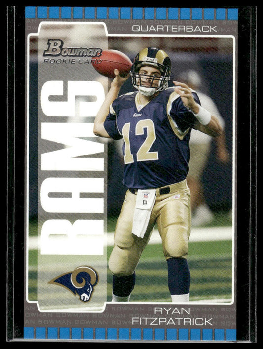 2005 Bowman #180 Ryan Fitzpatrick