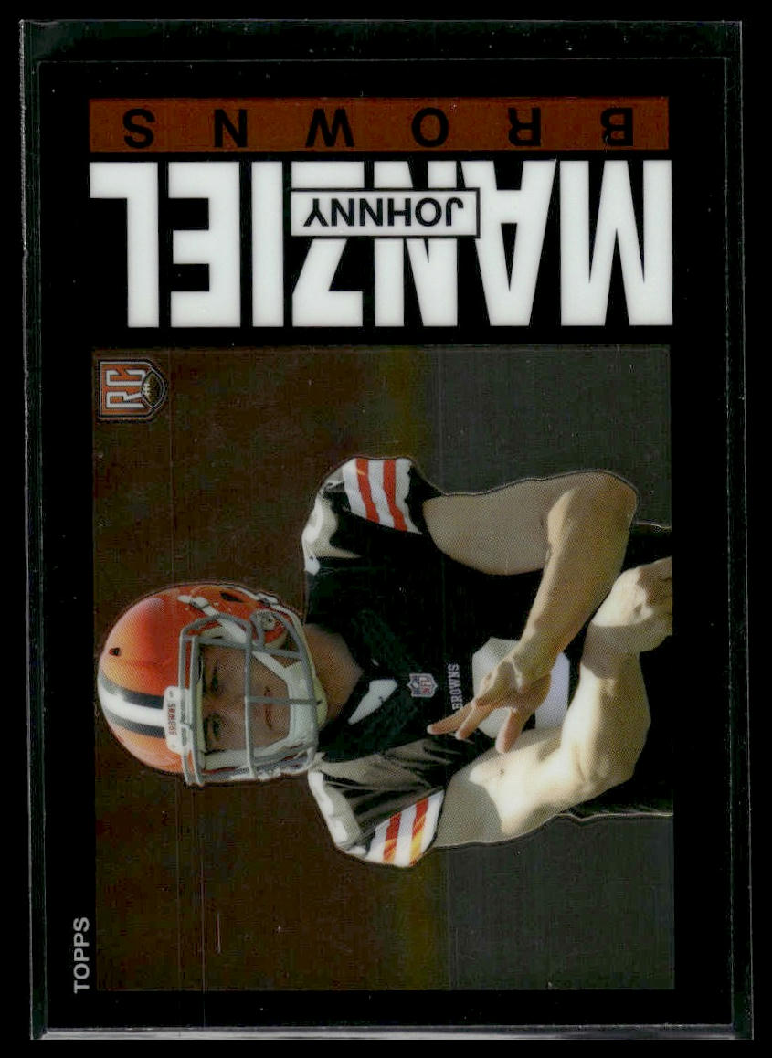 2014 Topps Chrome #26 Johnny Manziel 1985 Topps