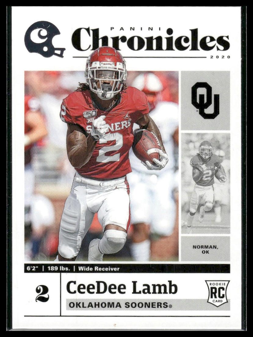 2020 Panini Chronicles Draft Picks #7 CeeDee Lamb