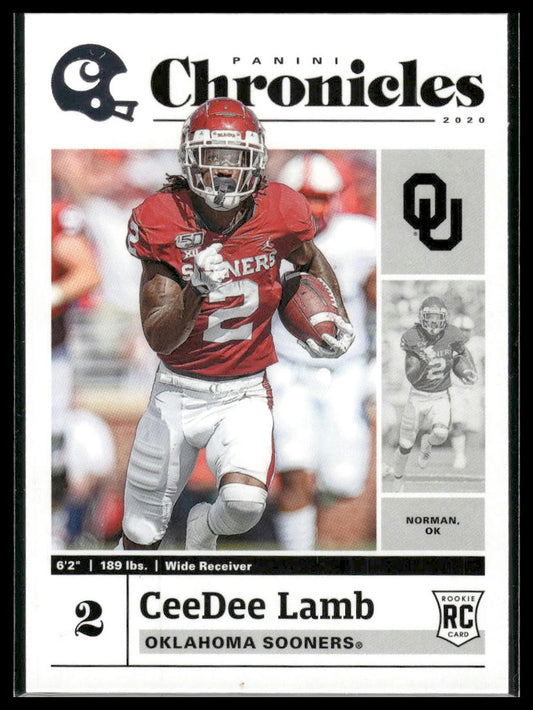 2020 Panini Chronicles Draft Picks #7 CeeDee Lamb