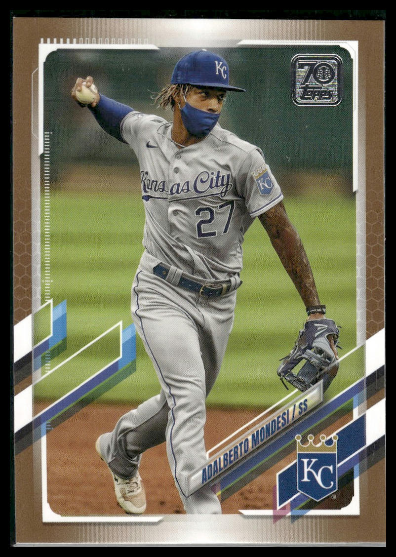2021 Topps #125 Adalberto Mondesi Gold #/2021