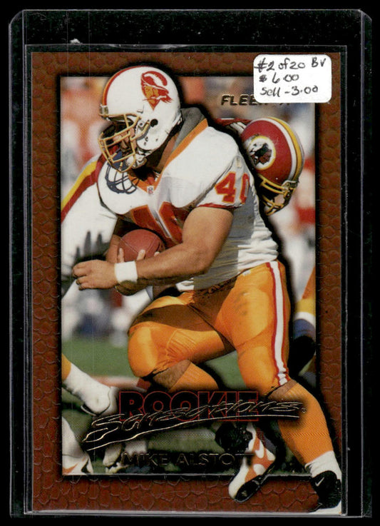 1997 Fleer #2 Mike Alstott Rookie Sensations