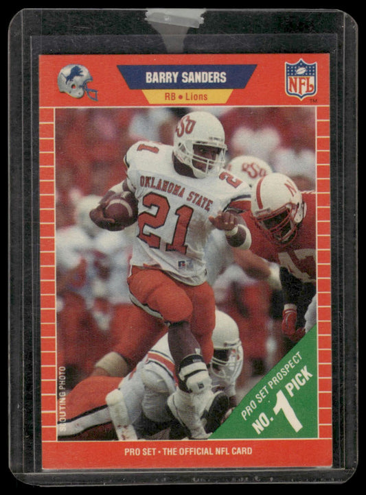 1989 Pro Set #494 Barry Sanders