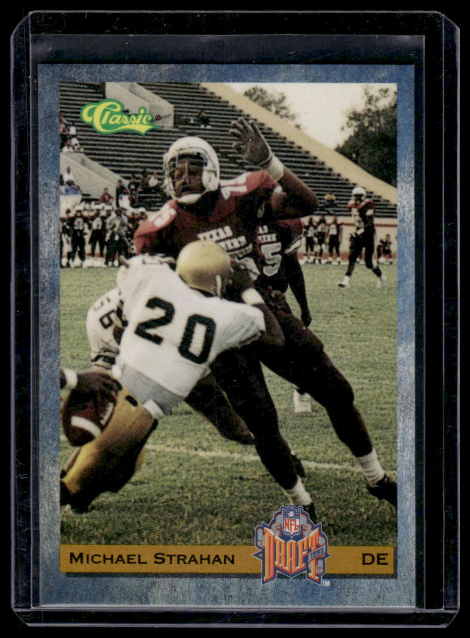 1993 Classic #58 Michael Strahan