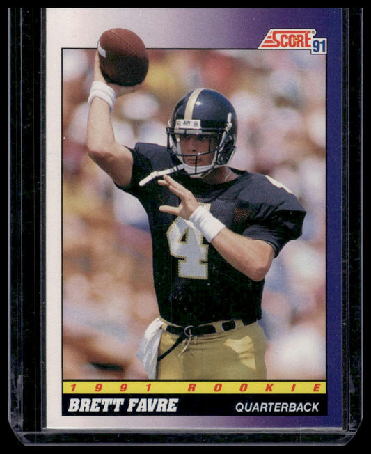 1991 Score #611 Brett Favre