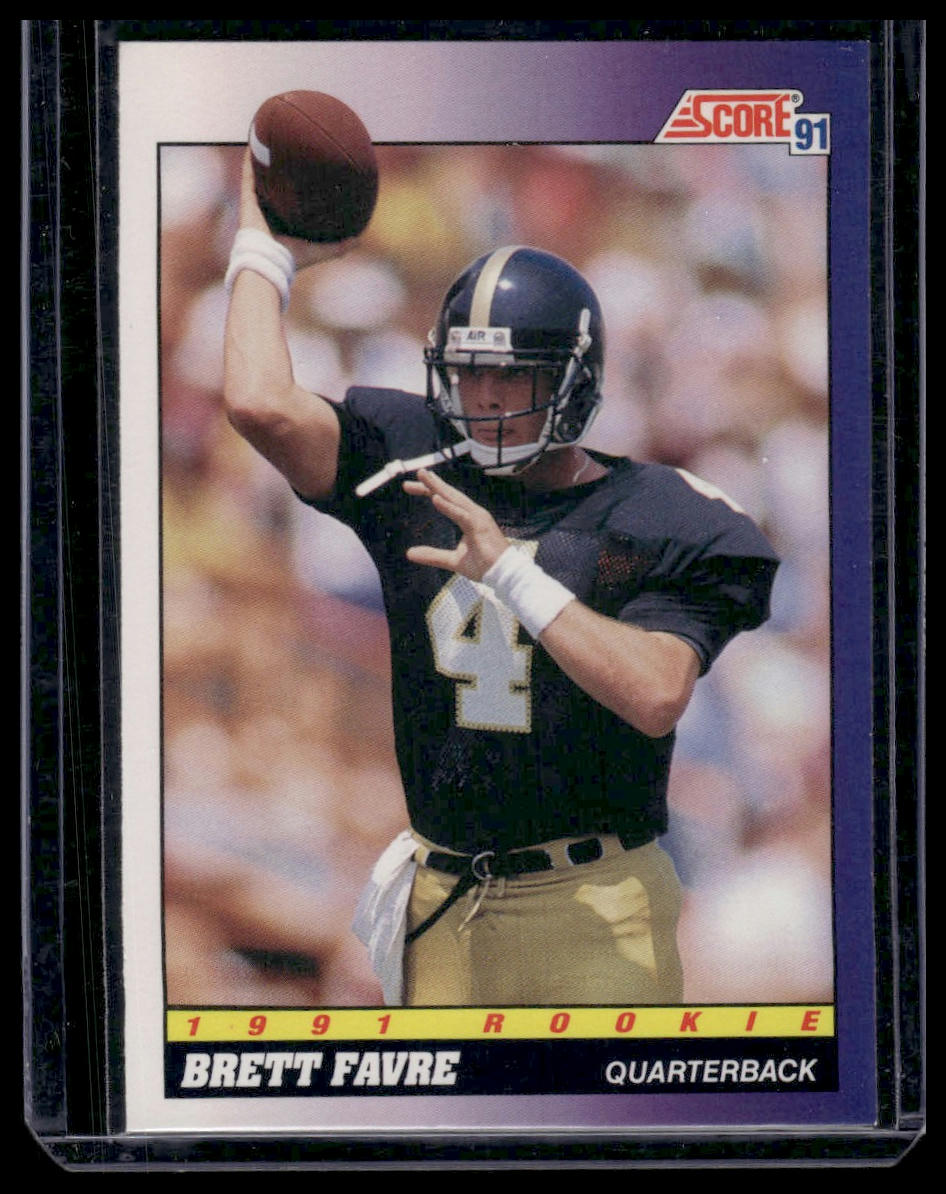 1991 Score #611 Brett Favre