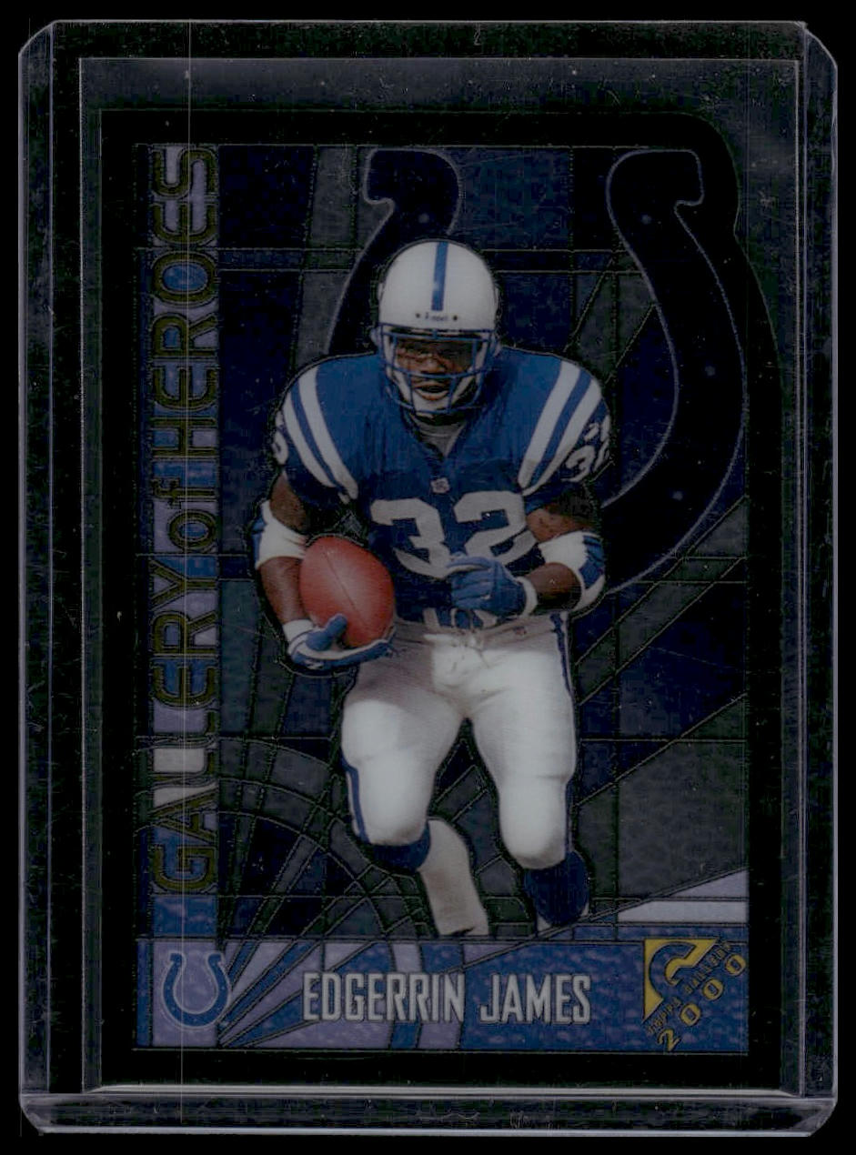 2000 Topps Gallery #GH4 Edgerrin James Gallery of Heroes