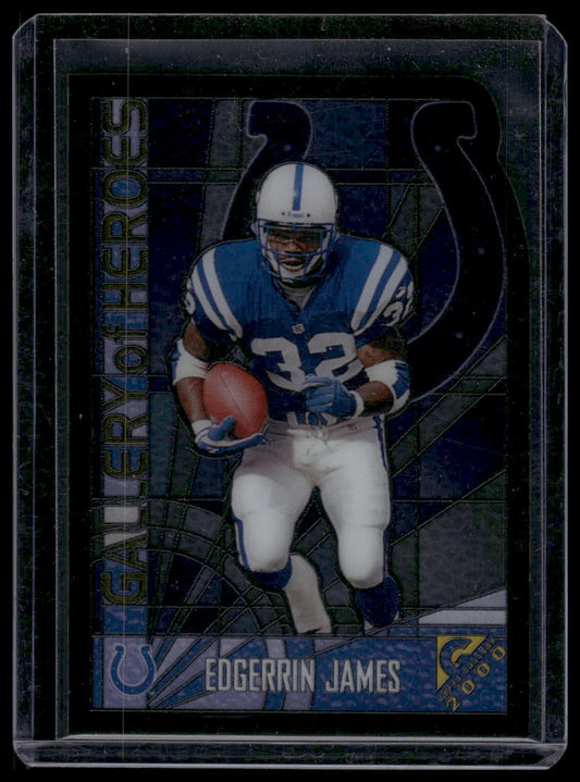 2000 Topps Gallery #GH4 Edgerrin James Gallery of Heroes