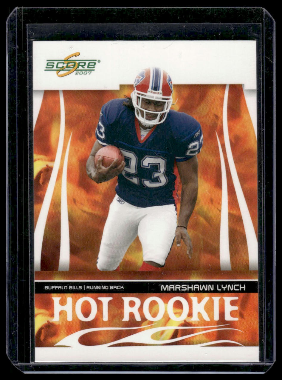 2007 Score #HR-4 Marshawn Lynch Hot Rookies
