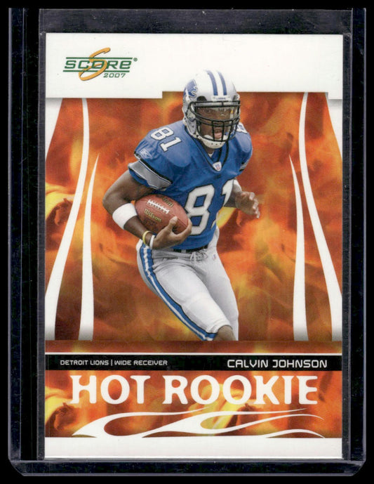 2007 Score #HR-5 Calvin Johnson Hot Rookies