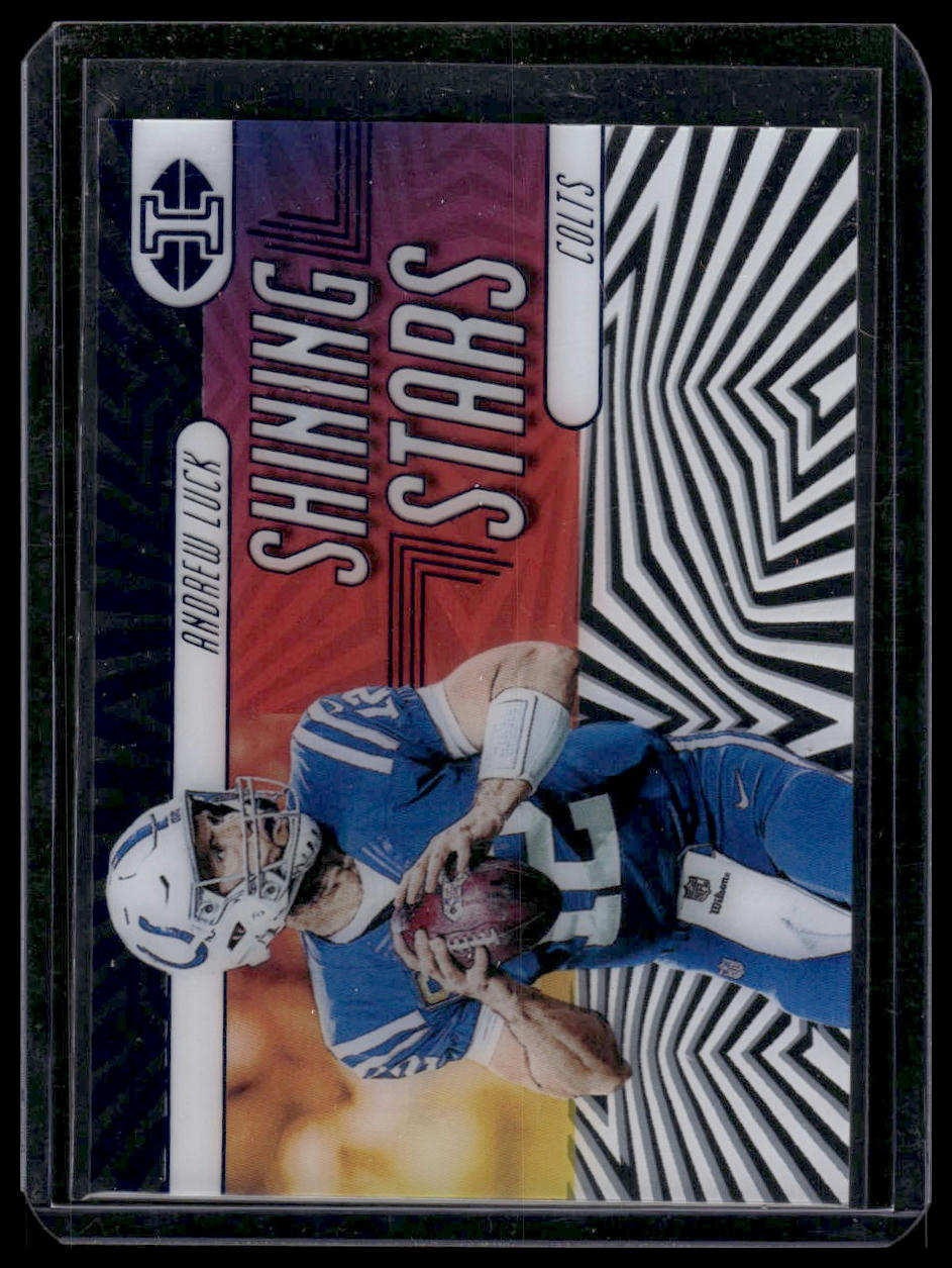 2019 Panini Illusions #17 Andrew Luck Shining Stars