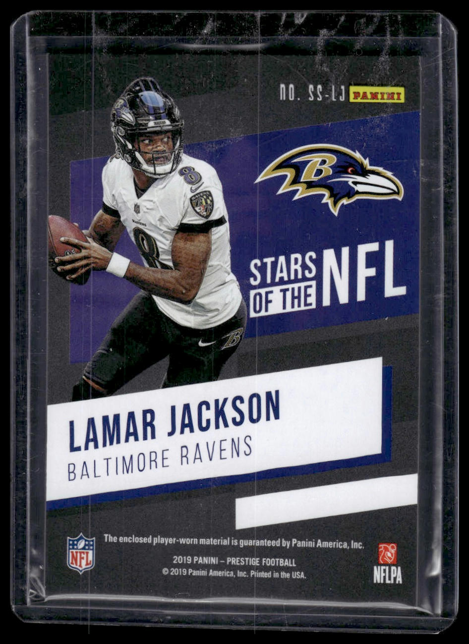 2019 Panini Prestige #SS-LJ Lamar Jackson Stars of the NFL