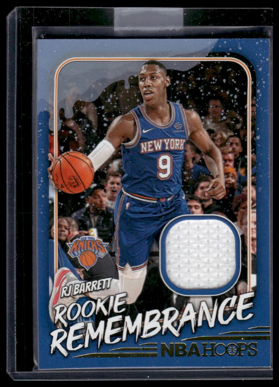 2022-23 Hoops #RR-RJB RJ Barrett Rookie Remembrance