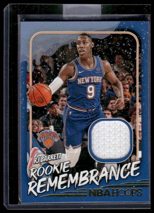 2022-23 Hoops #RR-RJB RJ Barrett Rookie Remembrance