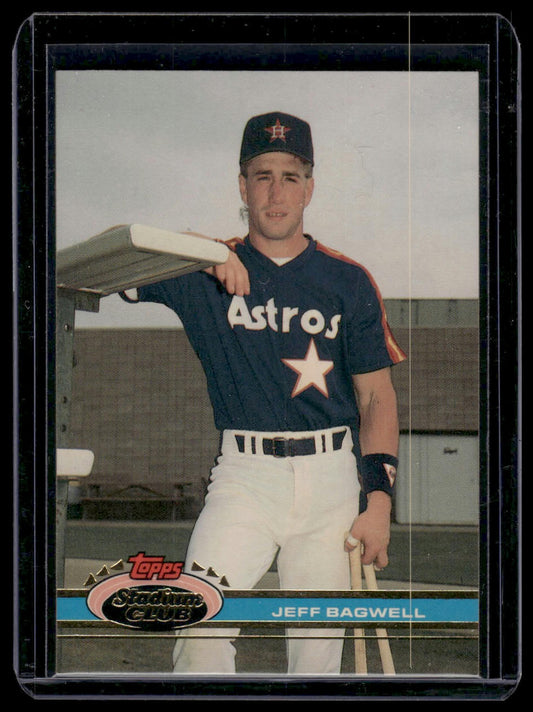 1991 Stadium Club #388b Jeff Bagwell