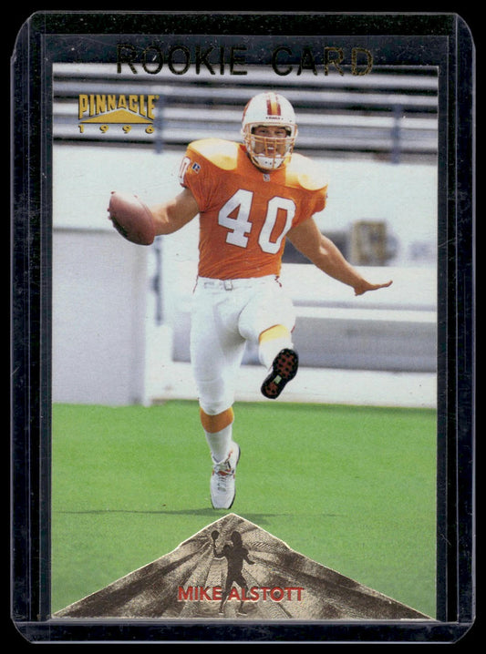 1996 Pinnacle Premium Stock #158 Mike Alstott