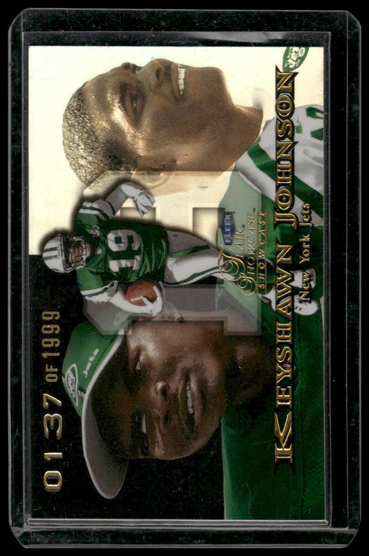 1999 Flair Showcase #179 Keyshawn Johnson #/1999
