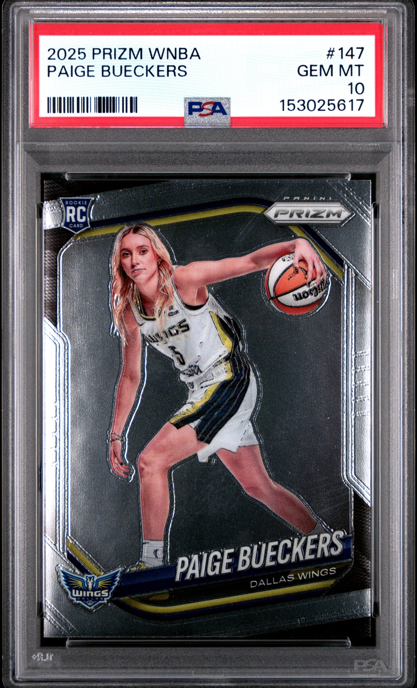 2025 Panini Prizm Wnba #147 Paige Bueckers PSA 10