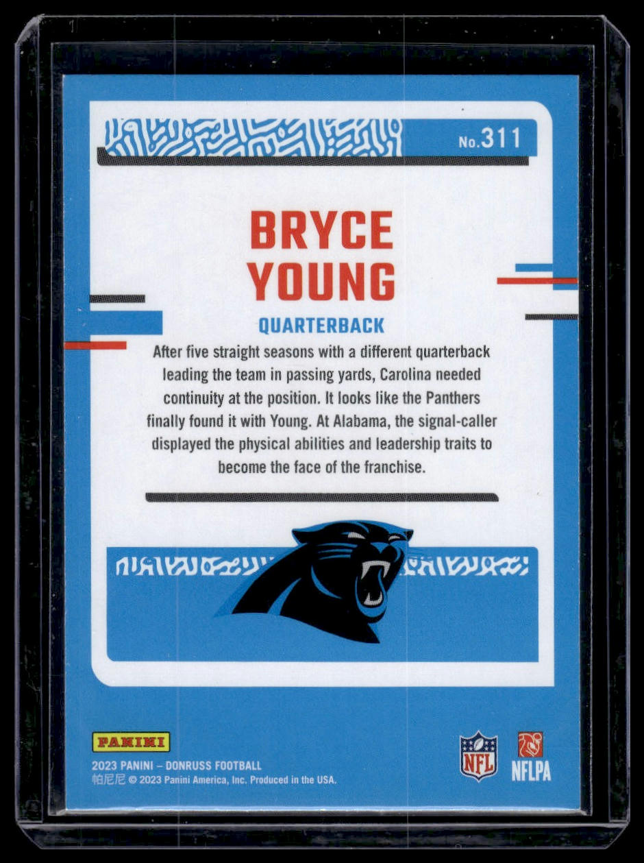 2023 Donruss #311 Bryce Young