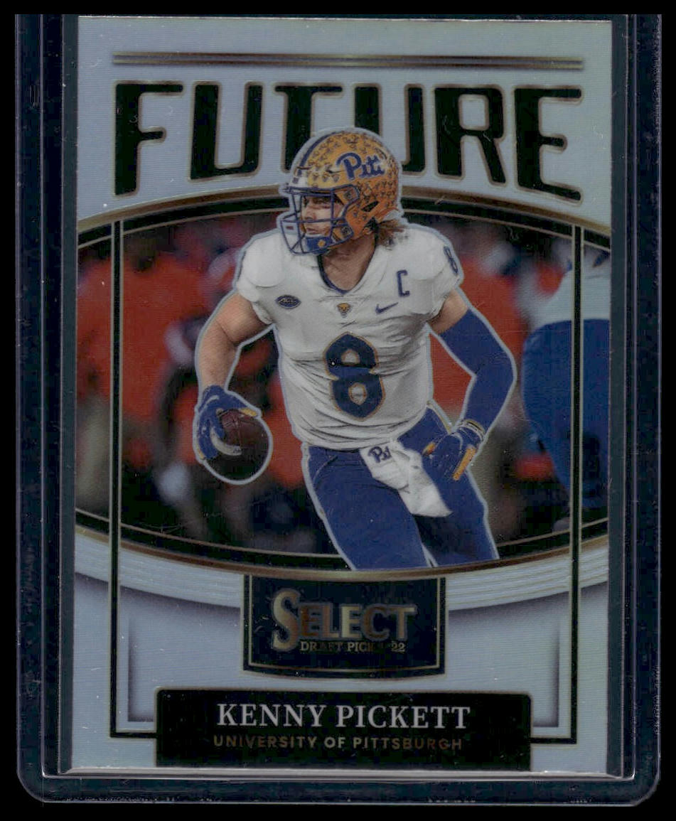 2022 Panini Select Draft Picks #F-KP Kenny Pickett Future Silver Prizm