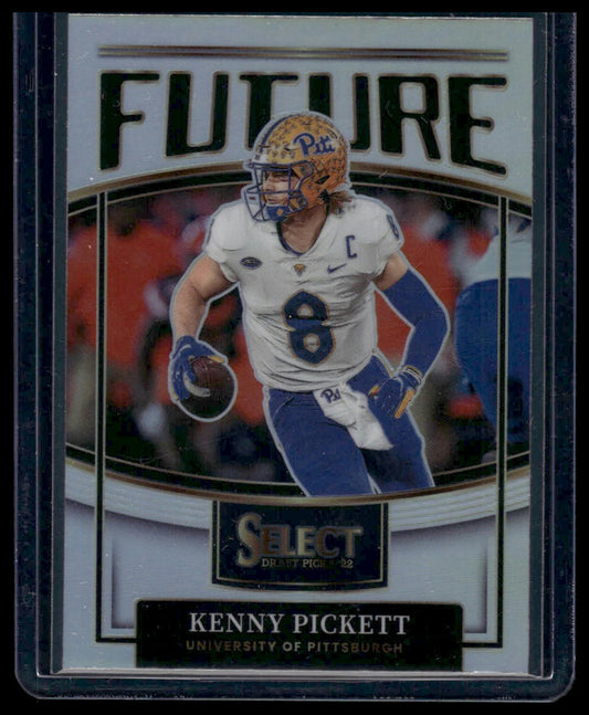 2022 Panini Select Draft Picks #F-KP Kenny Pickett Future Silver Prizm