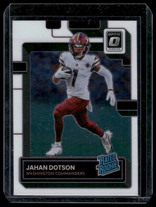 2022 Donruss Optic #210 Jahan Dotson