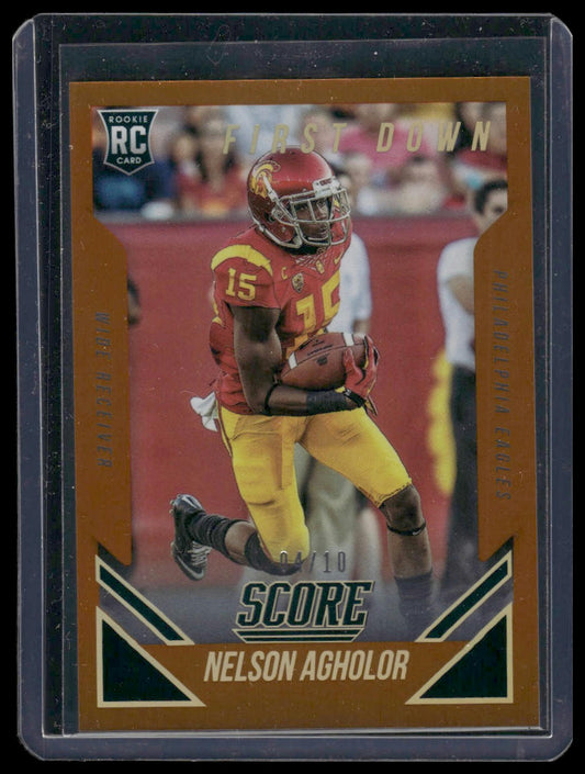2015 Score #406 Nelson Agholor First Down #/10