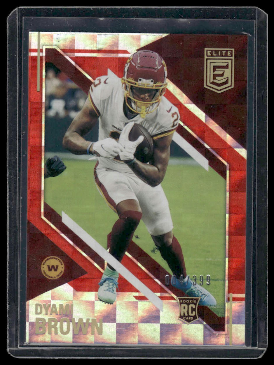 2021 Panini Chronicles #205 Dyami Brown Elite Update Red #/399