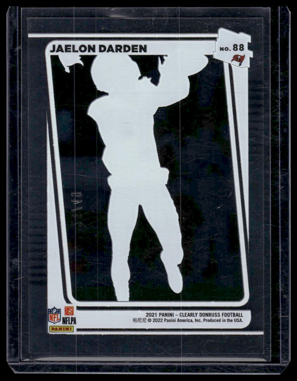 2021 Clearly Donruss #88 Jaelon Darden