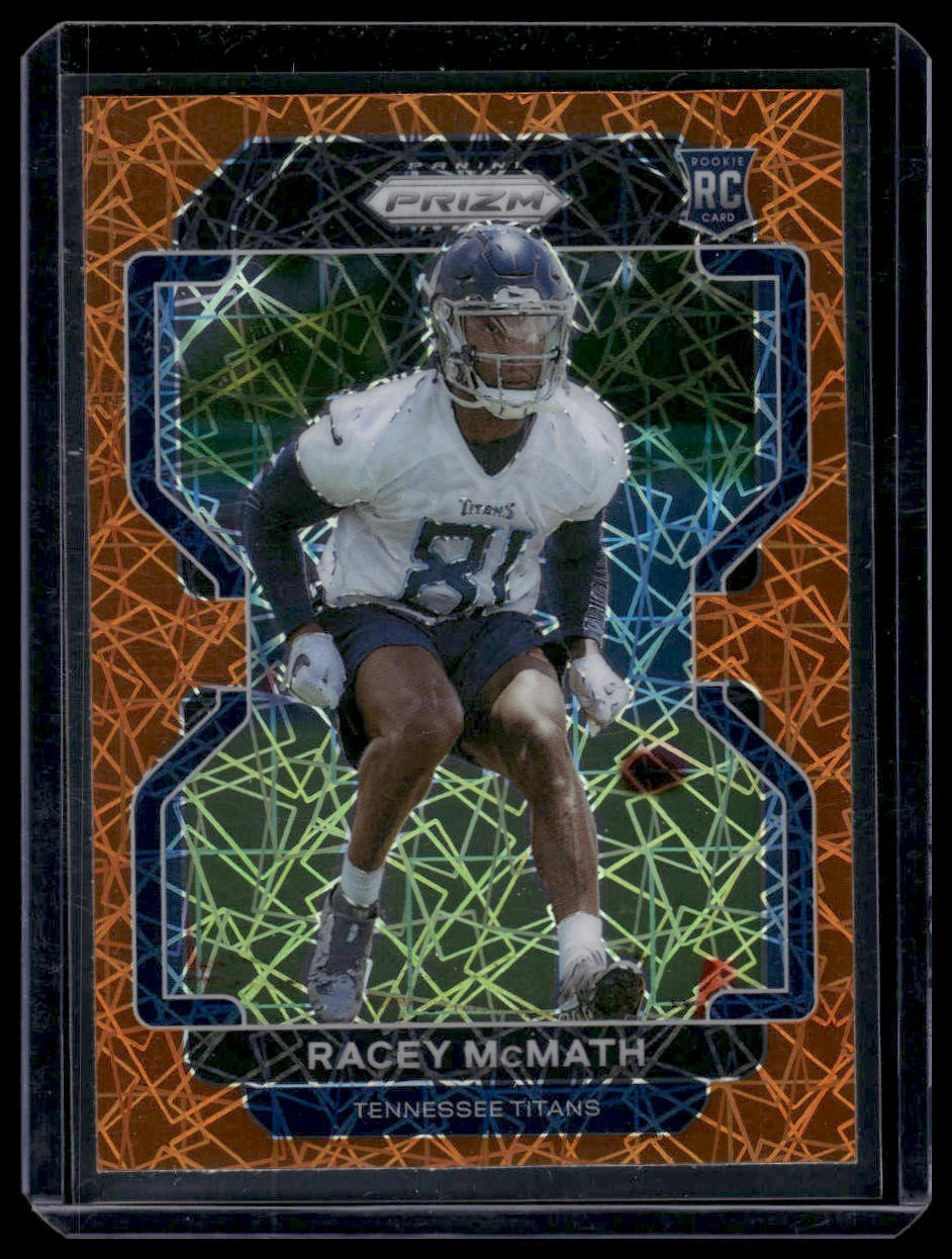 2021 Panini Prizm #409 Racey McMath Lazer