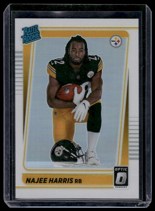 2021 Donruss Optic #213 Najee Harris Holo Variation