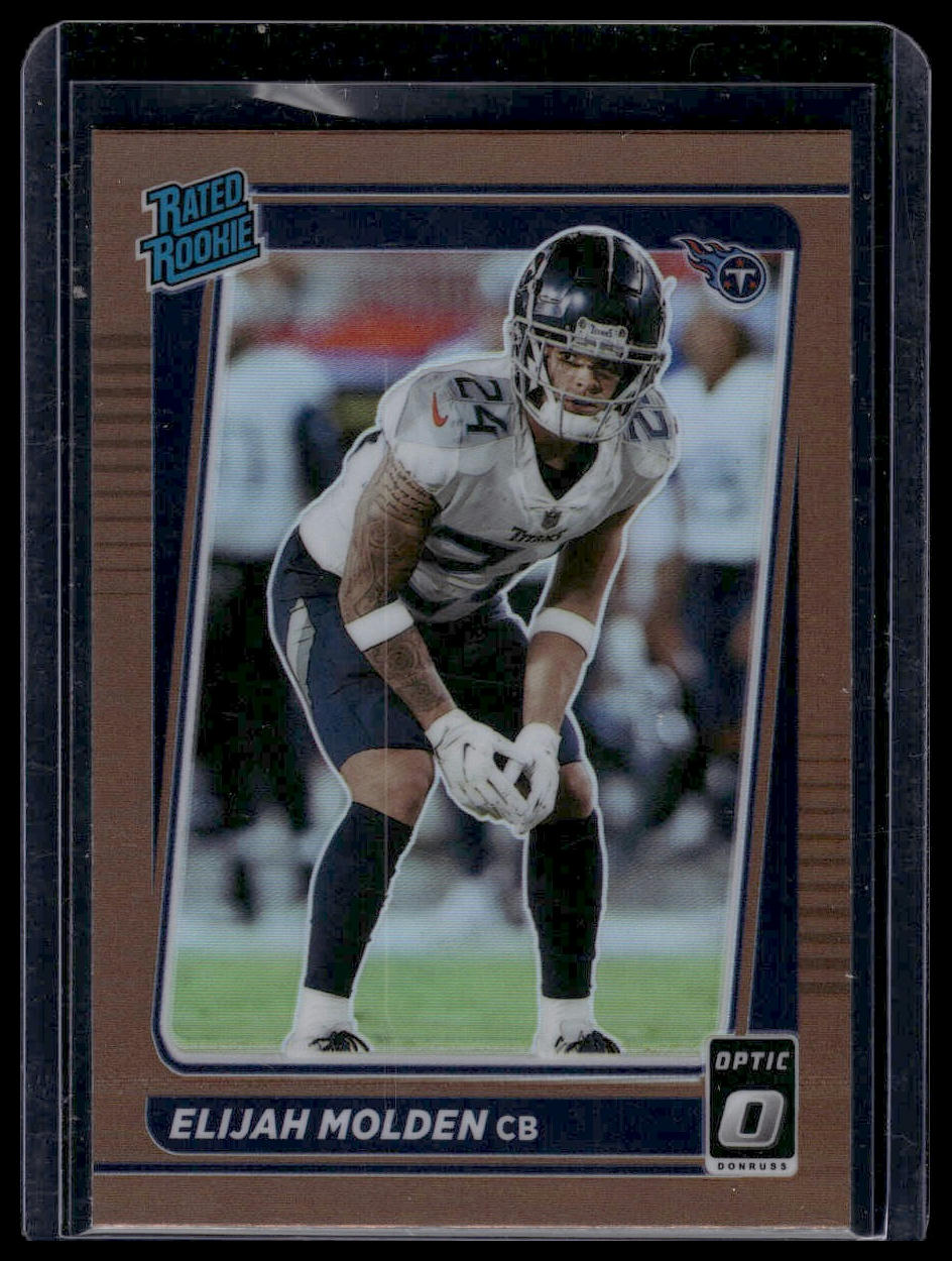 2021 Donruss Optic #300 Elijah Molden Bronze