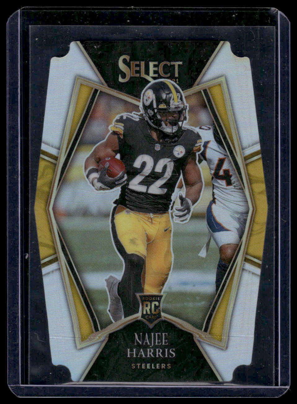 2021 Panini Select #153 Najee Harris Silver Prizm Die Cut