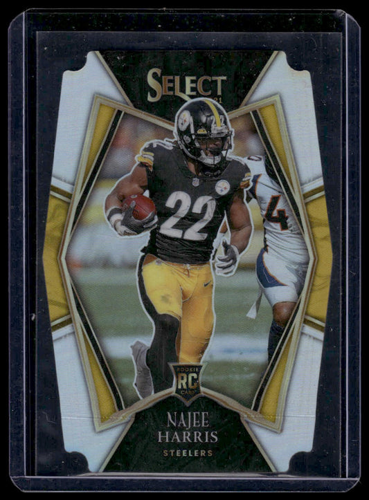 2021 Panini Select #153 Najee Harris Silver Prizm Die Cut