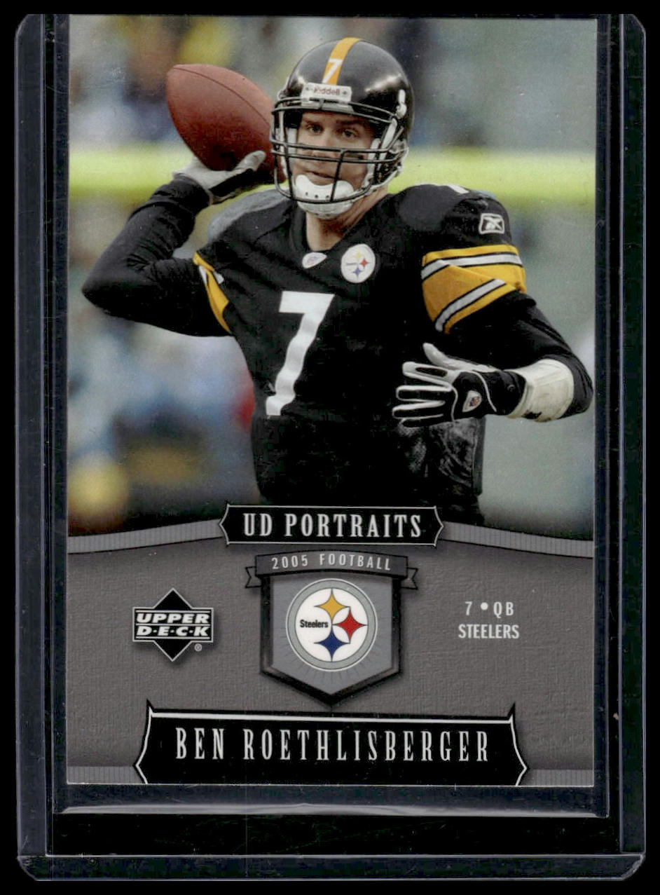 2005 Upper Deck Portraits #74 Ben Roethlisberger