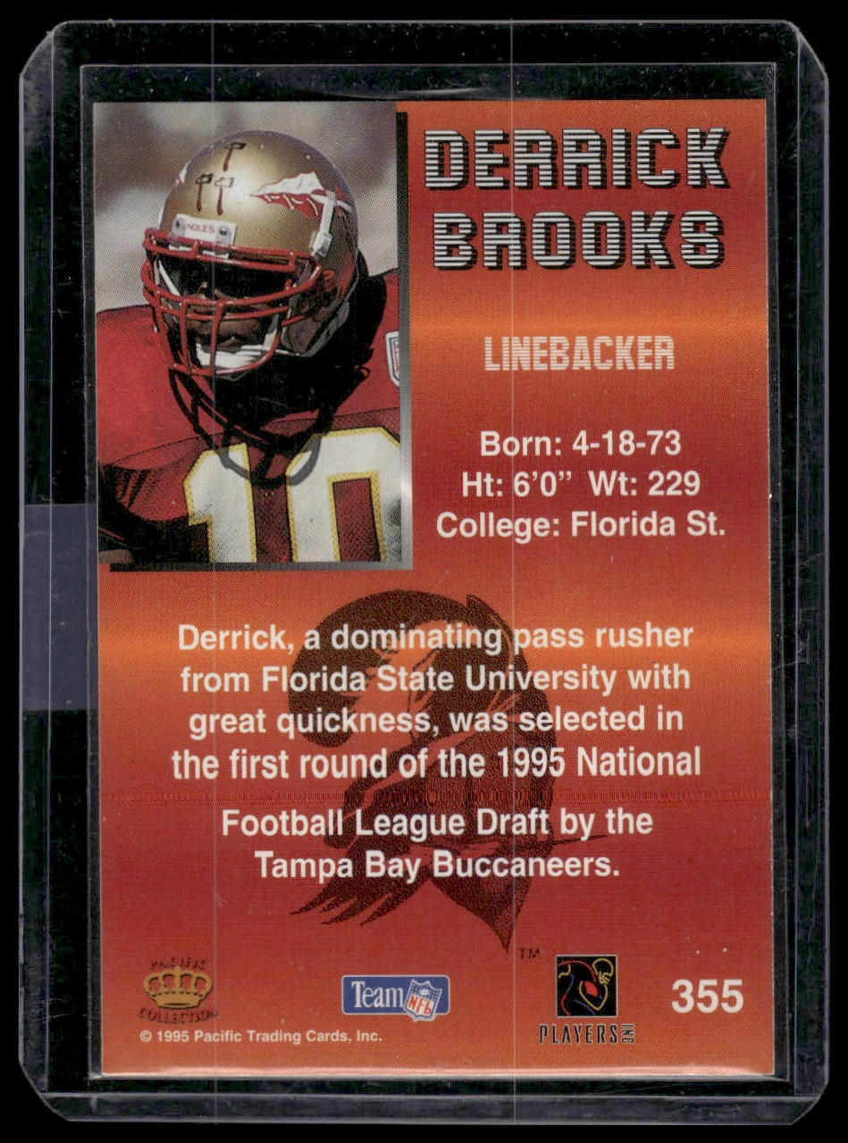 1995 Pacific #355 Derrick Brooks