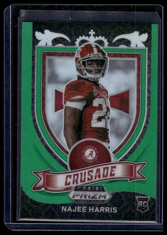 2021 Panini Prizm Draft Picks Collegiate #172 Najee Harris Green
