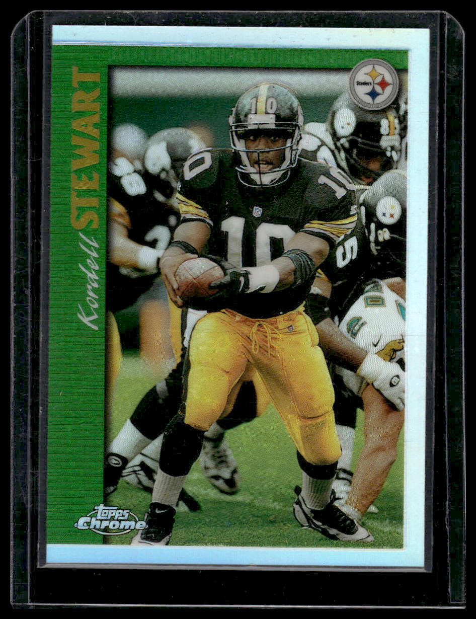 1997 Topps Chrome #44 Kordell Stewart Refractors