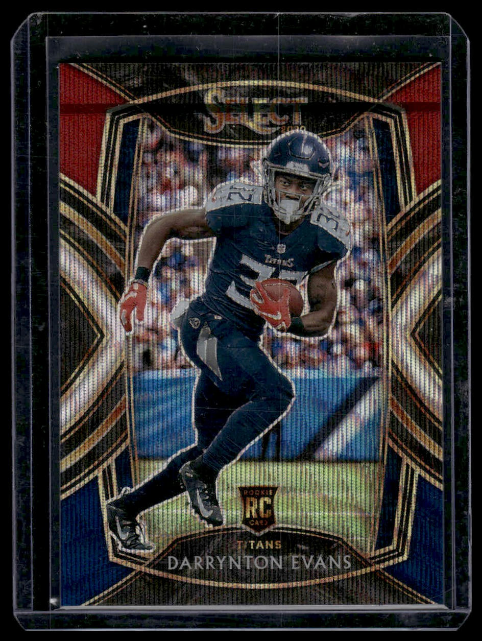 2020 Panini Select #278 Darrynton Evans Tri-Color Prizm #/99