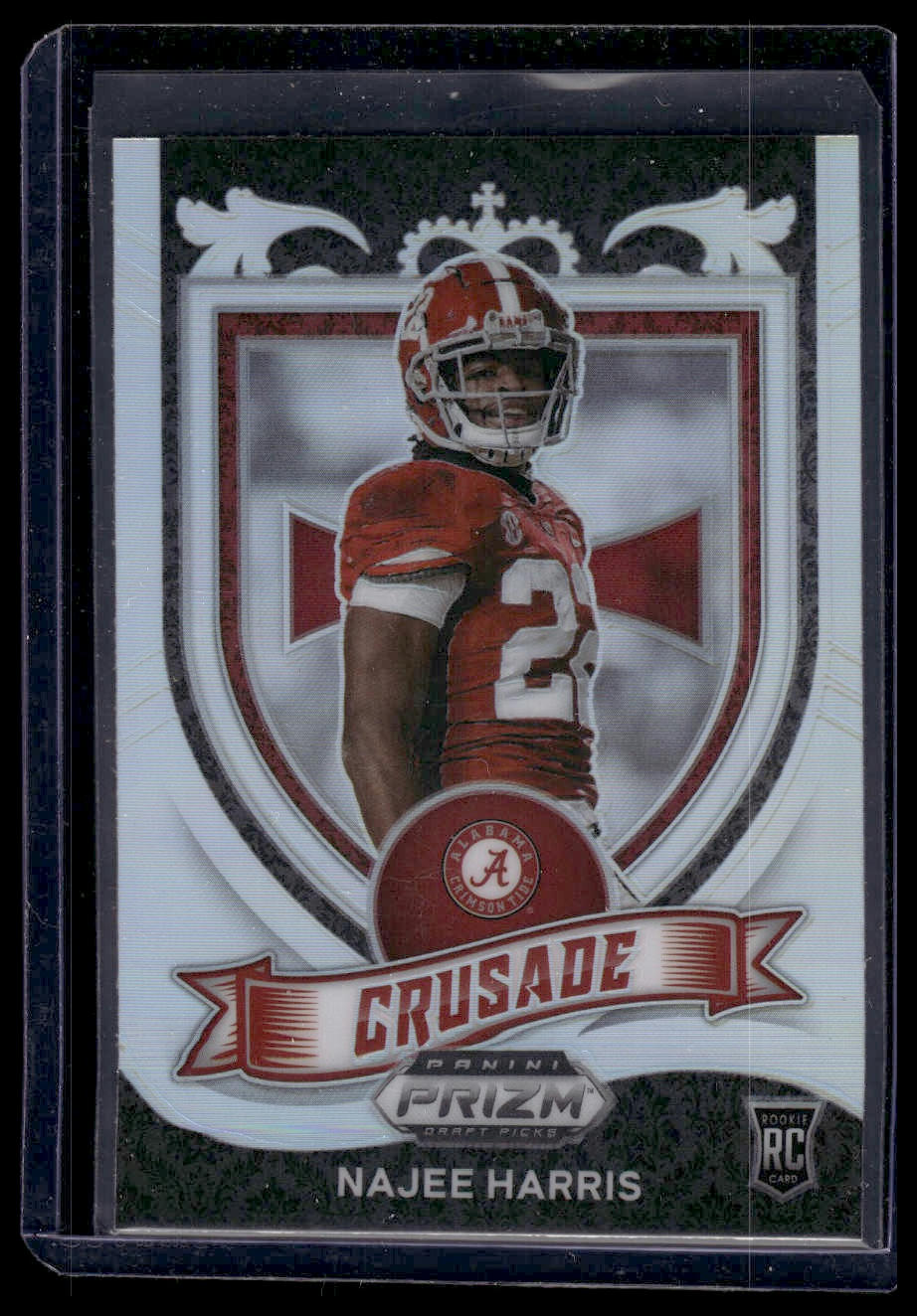 2021 Panini Prizm Draft Picks Collegiate #172 Najee Harris Silver